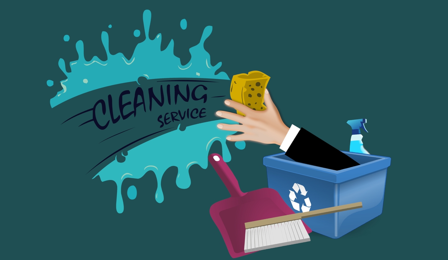 cleaning service illustration